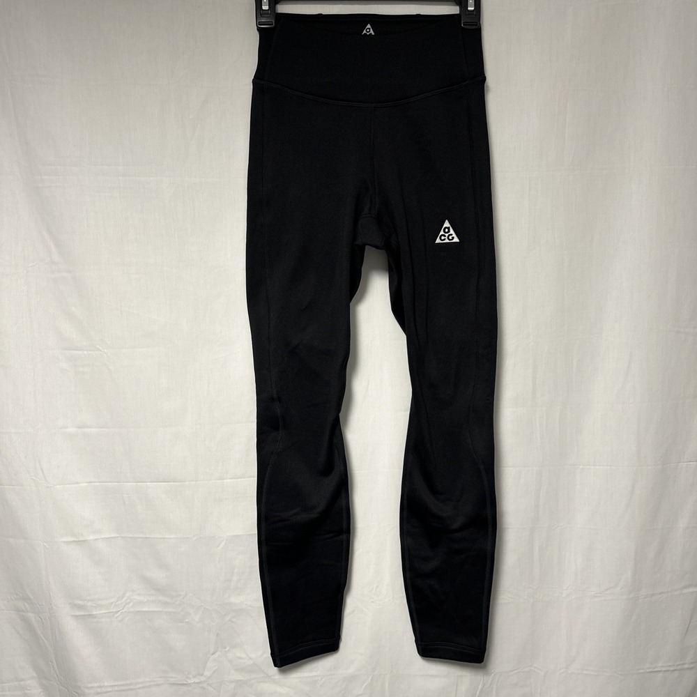 Nike ACG Polartec Winter Wolf Women XS High Rise Tight Fit Legging Thermal Black